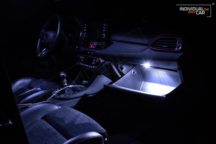 LED Innenraumbeleuchtung SET passend für Hyundai I30 N Fastback - Cool-White